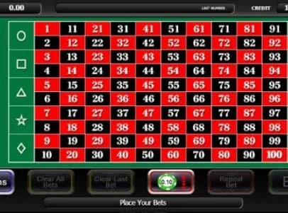 play 100/1 roulette