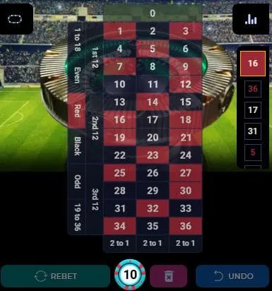 roulette outside bets